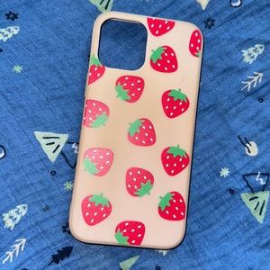 IPhone 12 Pro Max Strawberry case